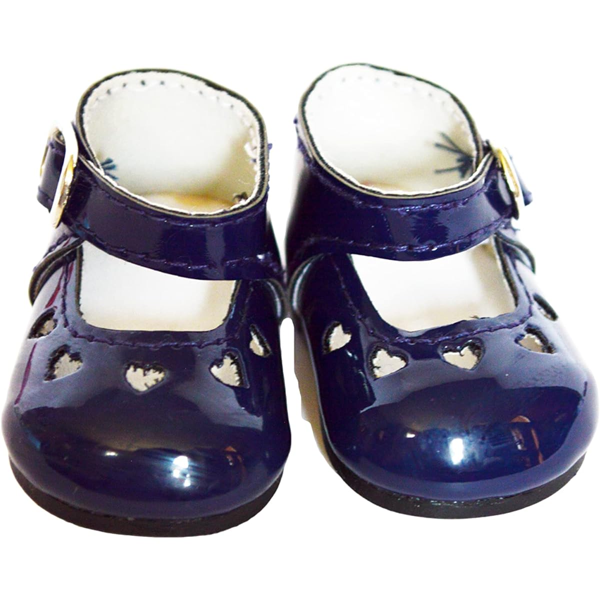 Navy Blue American Heart Shoes 18 Inch Kennedy and Friends Girl Dolls Doll Shoes