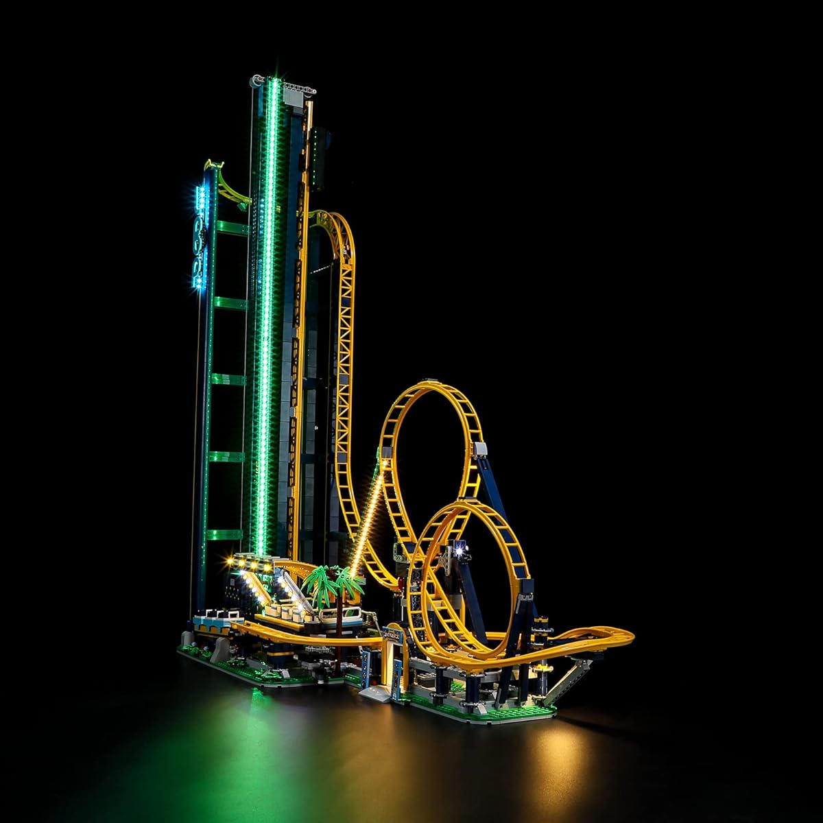 BRIKSMAX LED Lighting Kit for LEGO-10303 Loop Coaster - Compatible with LEGO Creator Icon Building Blocks Model - LEGO Set Not Included