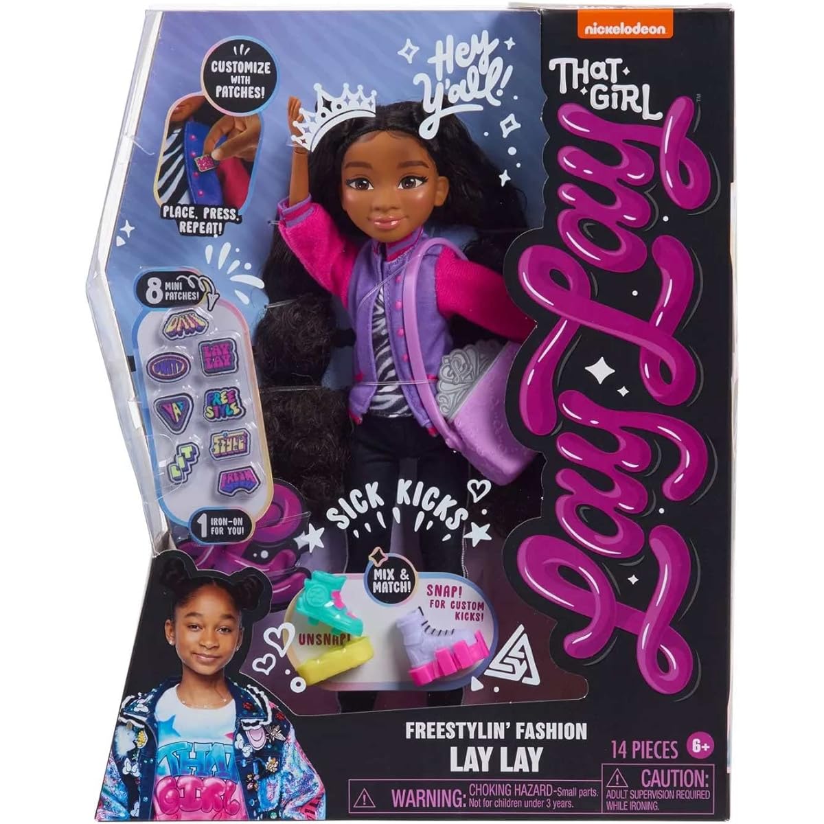 That Girl Lay Lay Freestylin’ Fashion Doll with Outfits and Accessories, Kids Toys for Ages 6 Up, Gifts and Presents