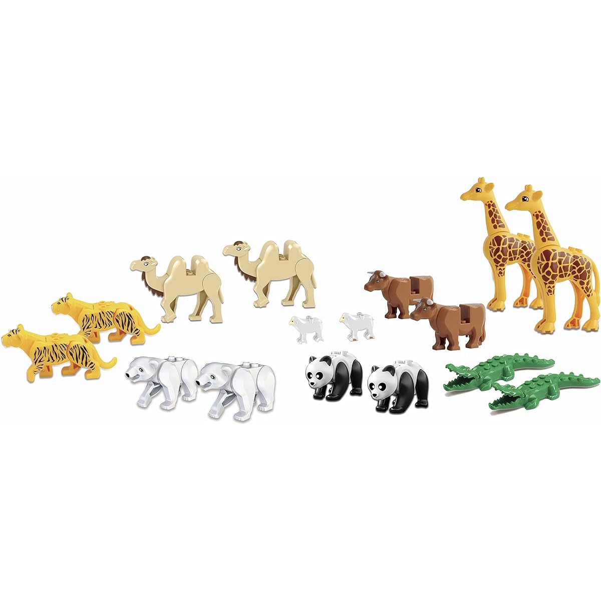 Nativity Bricks Noah's Ark Building Block Set, 976 Pieces, Ages 12+