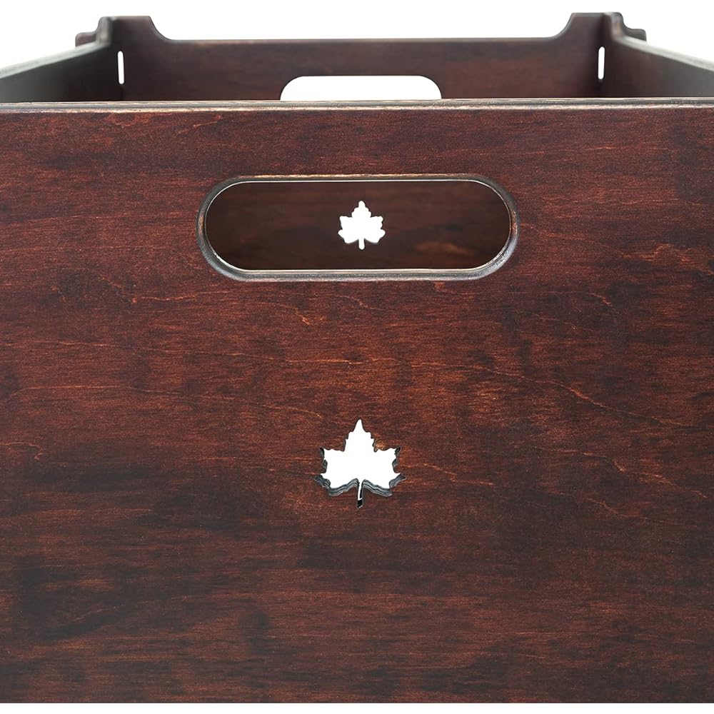 LOGOS Assem Wood Rack Box 73188058 Brown (Approx.) Width 56 x Depth 36 x Height 30 cm