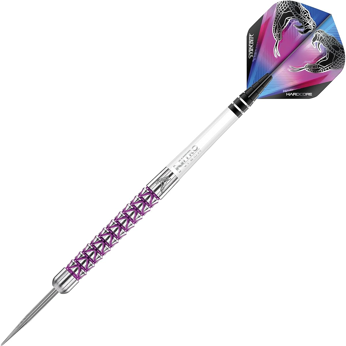 RED DRAGON Peter Light Snake Viper 24g Tungsten Dart Set with Flight and Stem