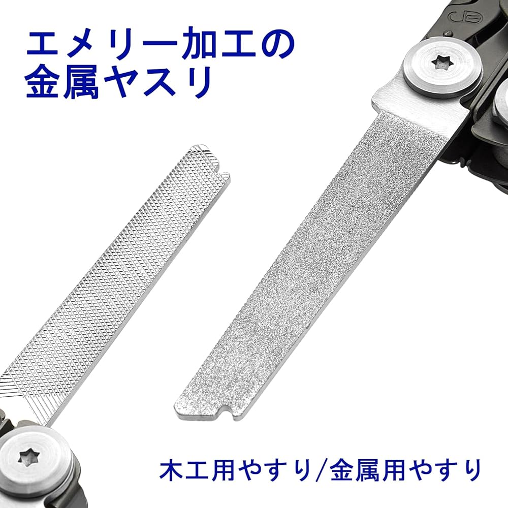 ROCKTOL Multi Tool 19-in-1 Multi Tool Pliers Titanium Plated Handle Safety Lock Lightweight EDC Tool with Nylon Sheath Gift for Men Outdoor Survival Hiking Camping