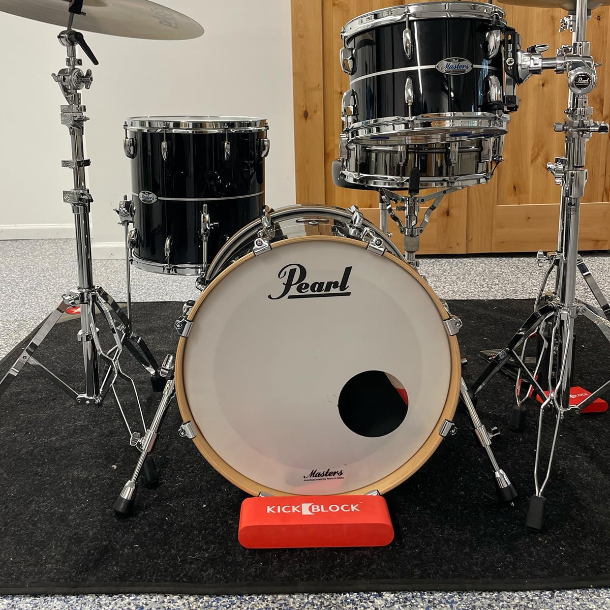 KickBlock - World's Best Bass Drum Anchor System (Brick Red)