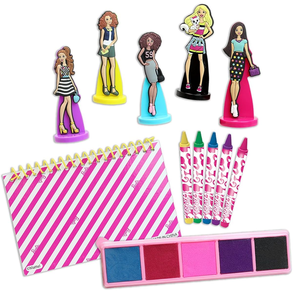 Mattel Barbie Ulitmate Stampers Art & Craft Kit for Kids