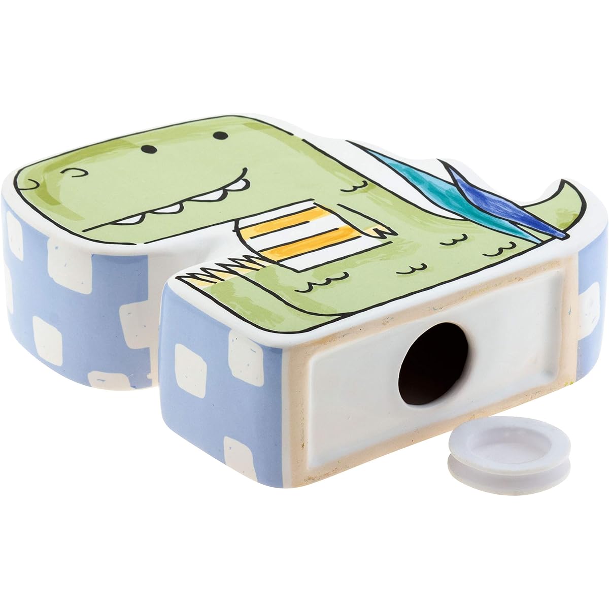 Stephen Joseph Ceramic Piggy Bank Dinosaur