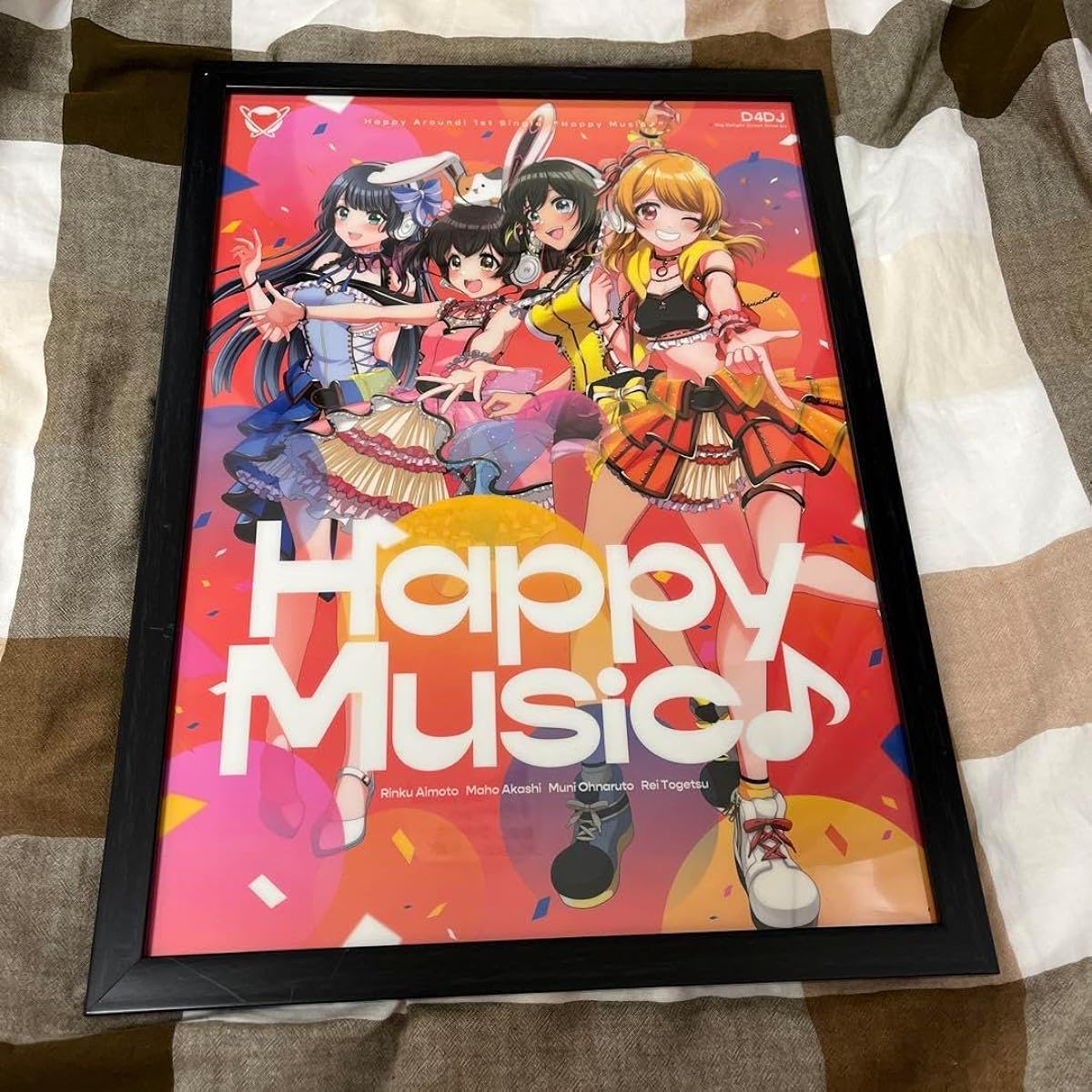 D4DJ Happy Around! Original clear poster