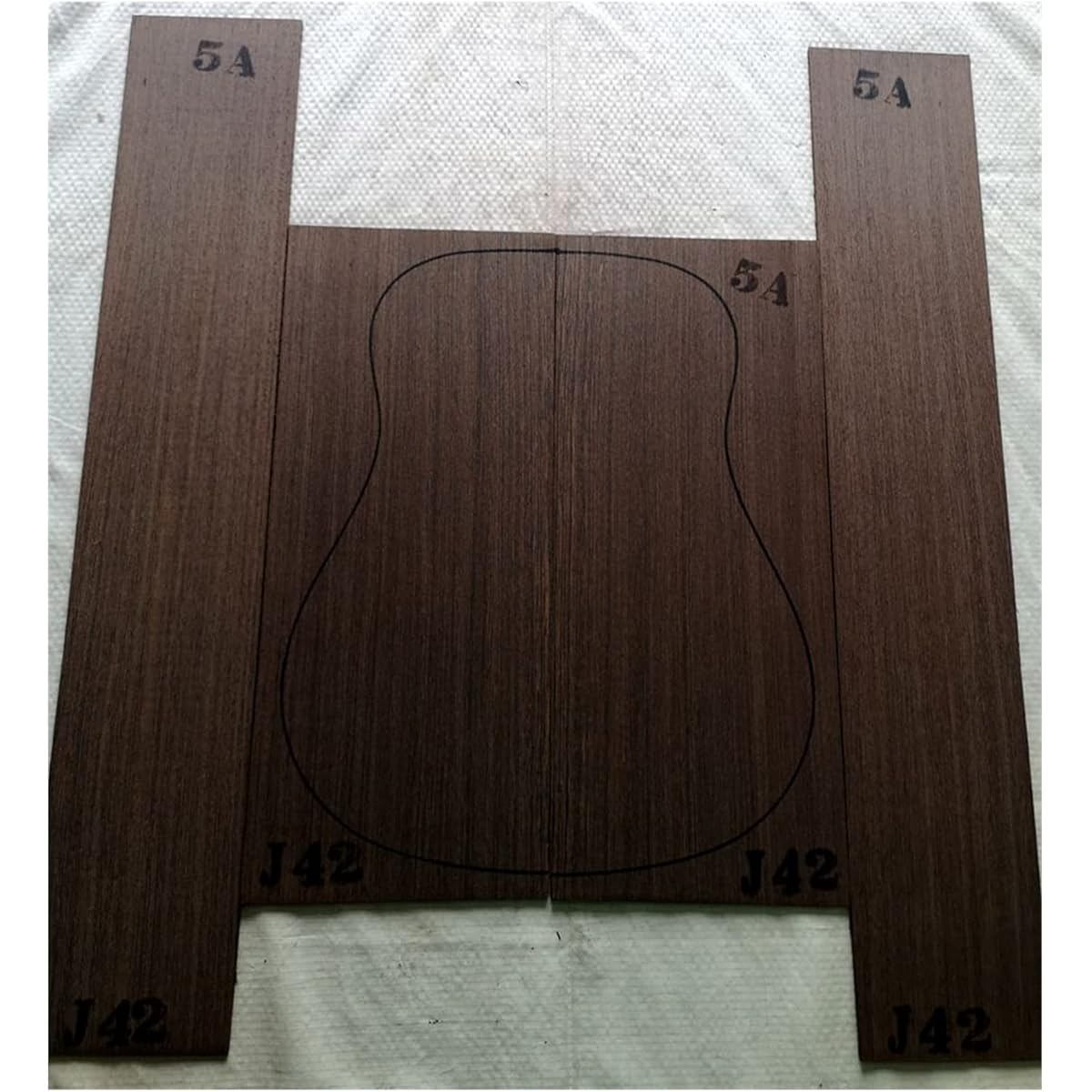 Solid wood guitar board Making side and back panels for guitar wood accessories Guitar body (Color: 7)