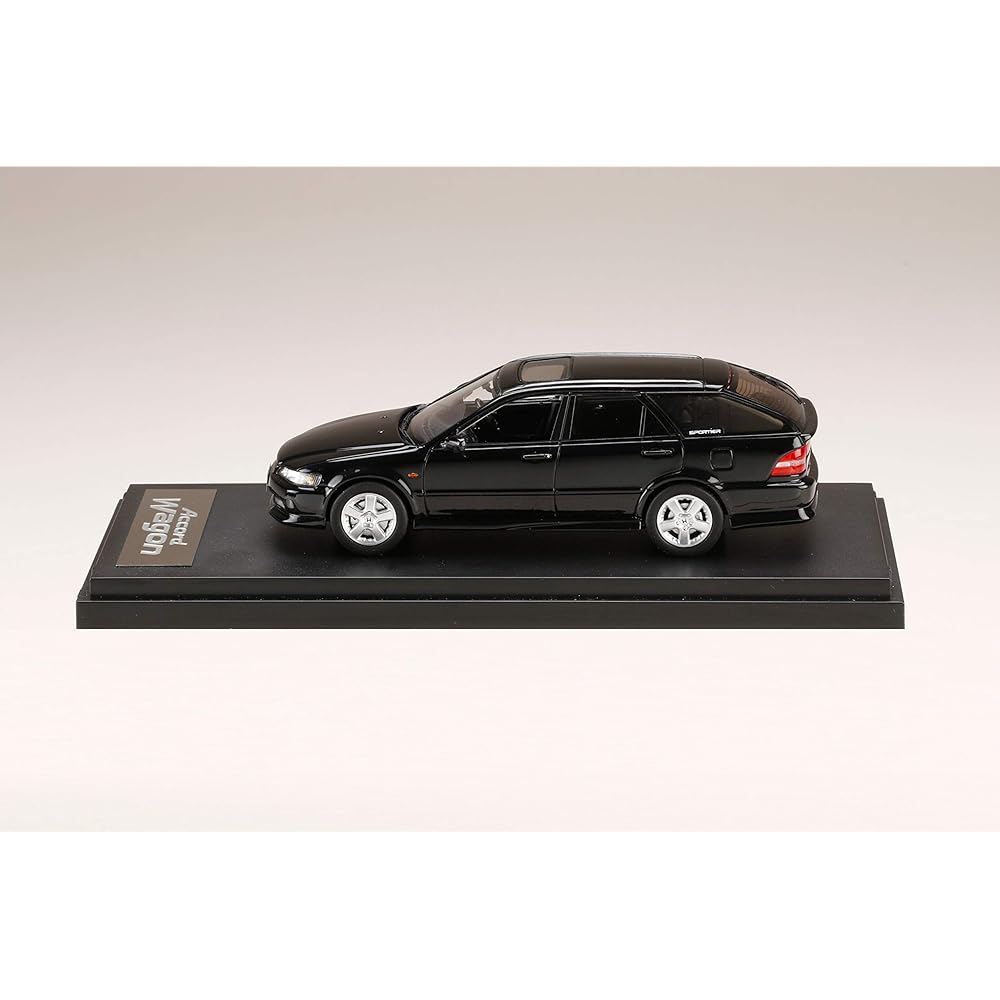 MARK43 1/43 Honda Accord Wagon SiR Sportia (CH9) 2000 Nighthawk Black Pearl Finished Product