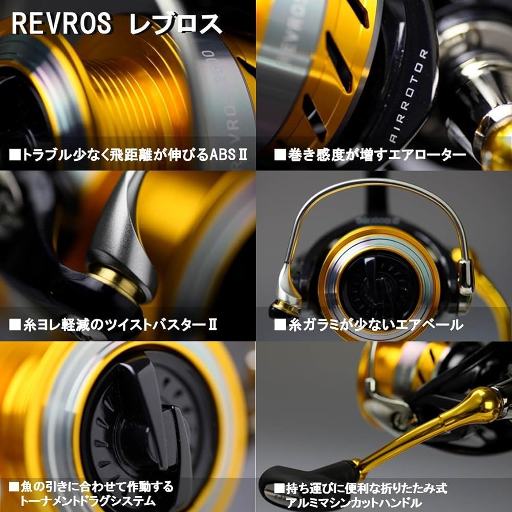 DAIWA spinning reel 15 Revros (2015 model)