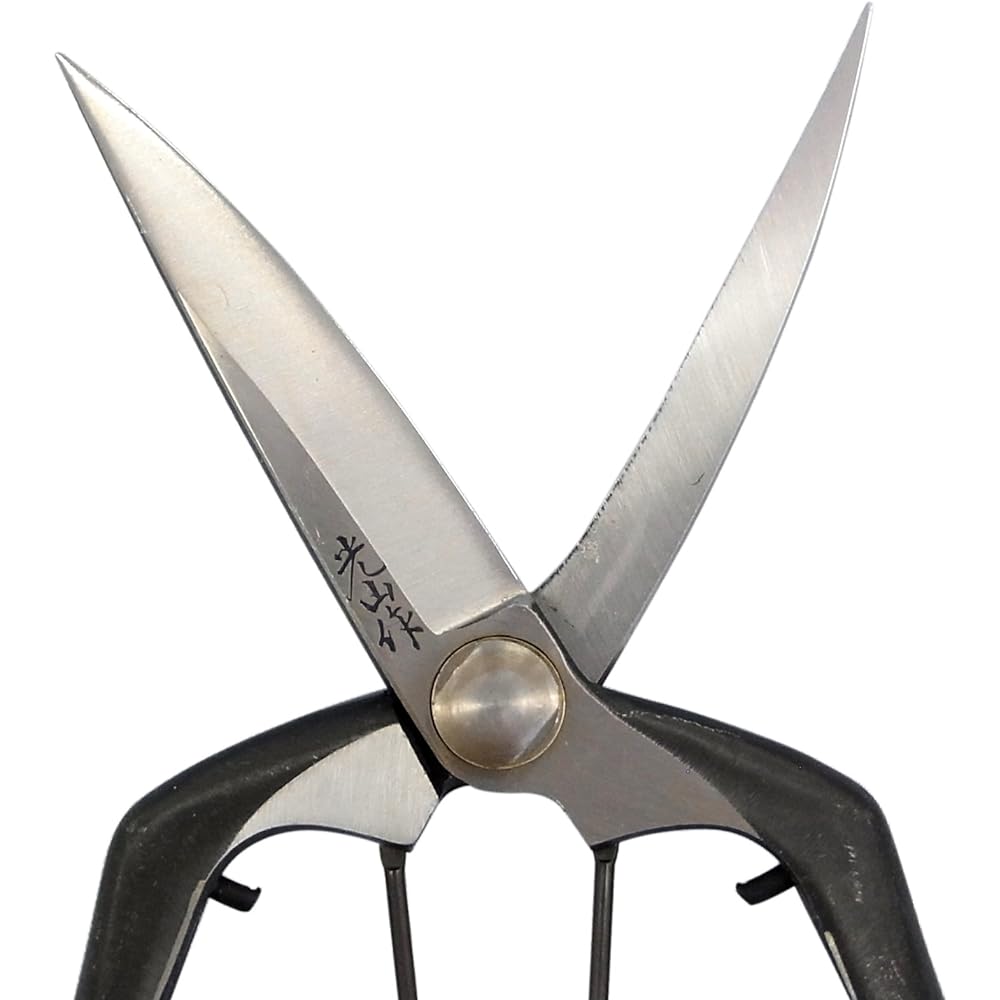 Made by Mitsuyama High quality single-edged bud cutting scissors long blade 200mm HT-2515