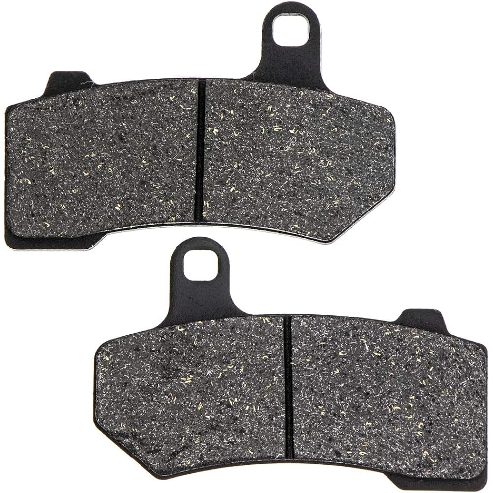NICHE Brake Pad Set Harley-Davidson Street Rod Glide Road King Front 41854-08 Rear Semi-Metallic 4 Pack