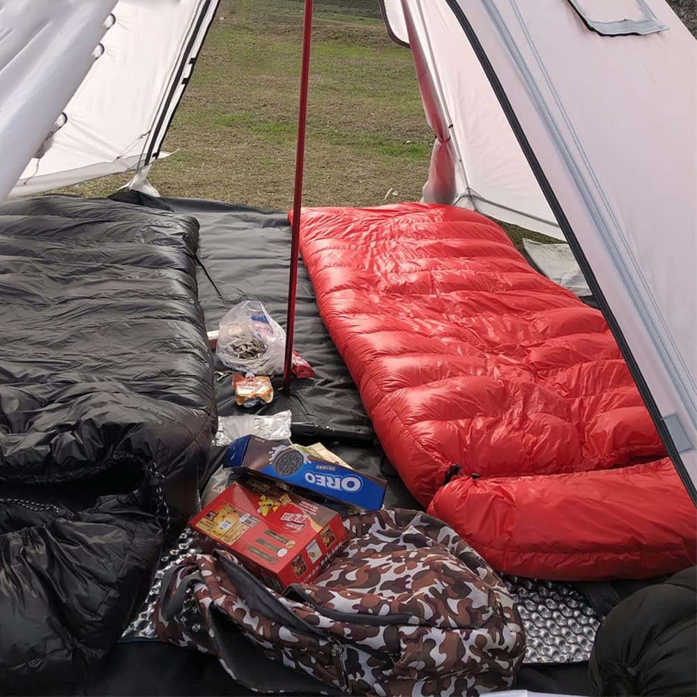 Kadahis One Pole Tent for 2-3 People, Ultra Lightweight, Includes Snow Skirt, 1.6kg, Easy to Set Up, For Disaster Prevention, Outdoor Equipment, For Camping, Beach, Cherry Blossom Viewing, Sports Festivals, Mountain Climbing, Chimney Hole Guard Included