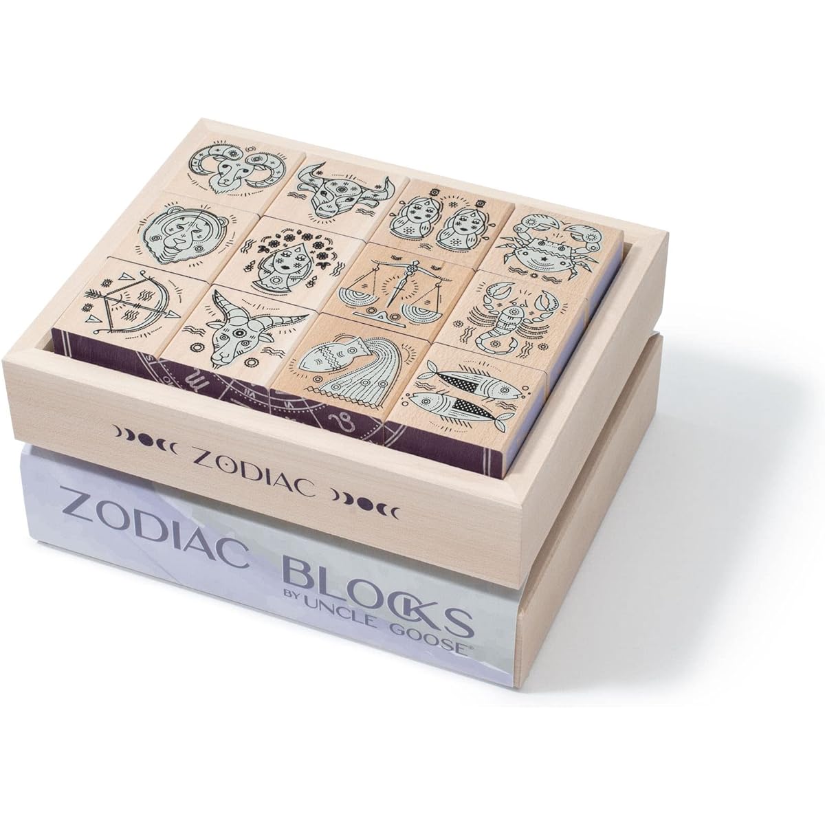 Uncle Goose Zodiac Block Made in the USA