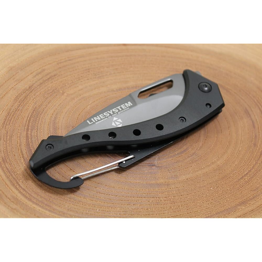 LINE SYSTEM T-0805-A LS Tough & Sharp Knife Black