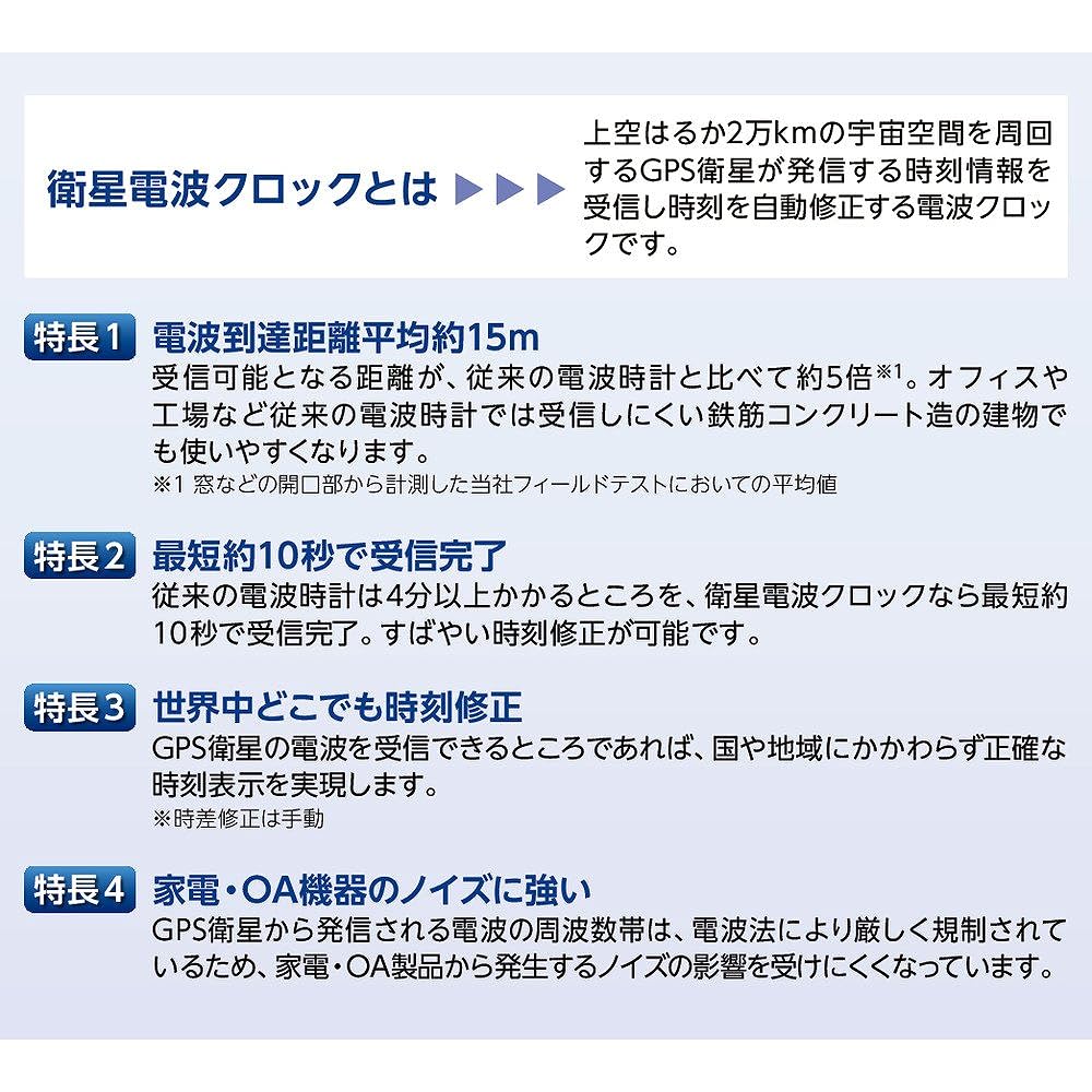 Seiko Clock Wall Clock Satellite Radio Analog SPACE LINK Light Brown Wood Grain Pattern GP212A