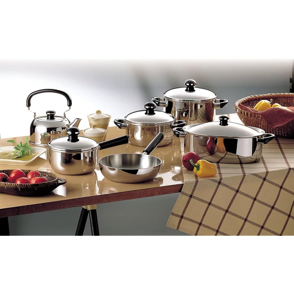 Miyazaki Seisakusho Object Aluminum Core Oval Pot & Steam Plate Made in Japan 5 Year Warranty IH Compatible Lightweight OJ-65