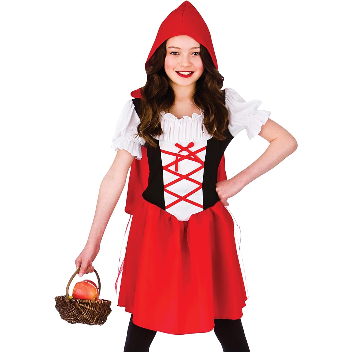 (XL) - RED RIDING HOOD New Little Red Riding Hood - Kids Costume 11 - 13 years