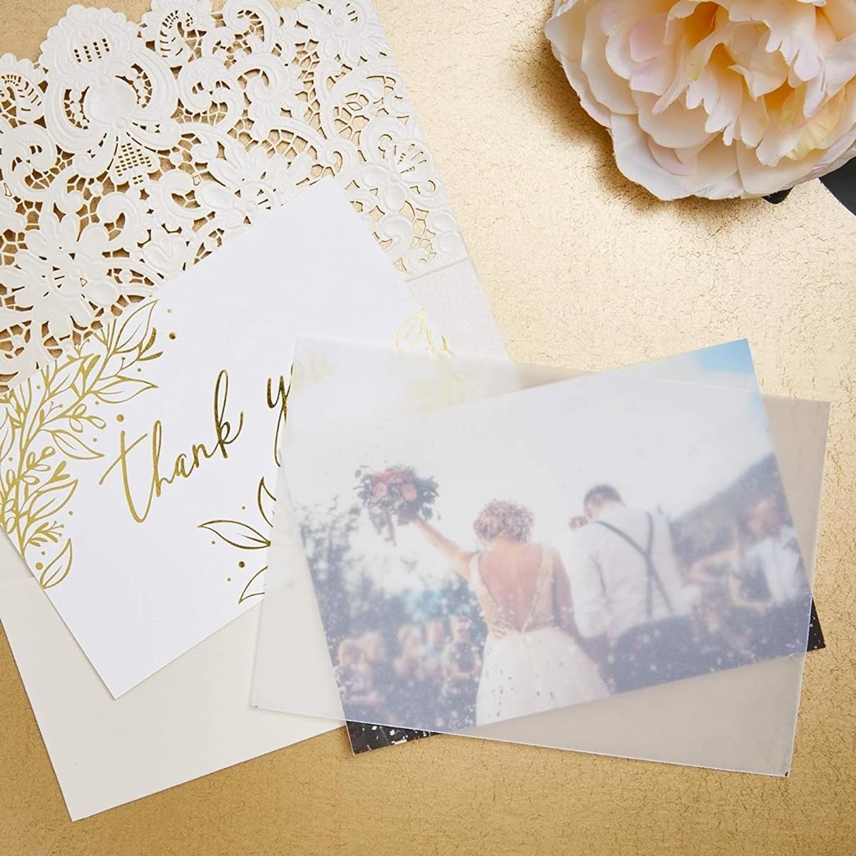 Vellum Invitation Paper, Translucent Sheets, White, 12x12 Inch, 100 Sheets