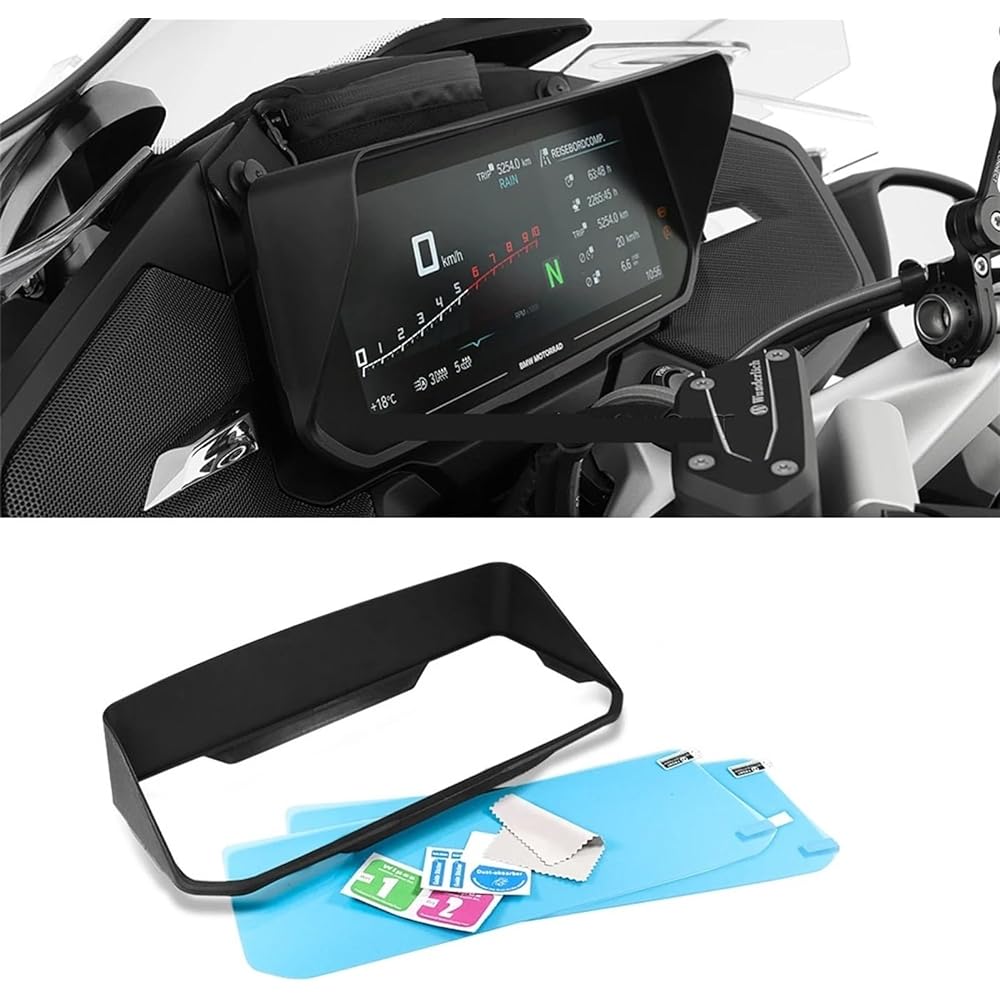 Sag BMW R1250RT 2021- K1600B K1600GT K1600GTL 2022- CE04 Instrument Hat Sun Visor Glare Protection Meter Cover Frame Guard Sun Visor Instrument Cap (Size: Glare Protection)