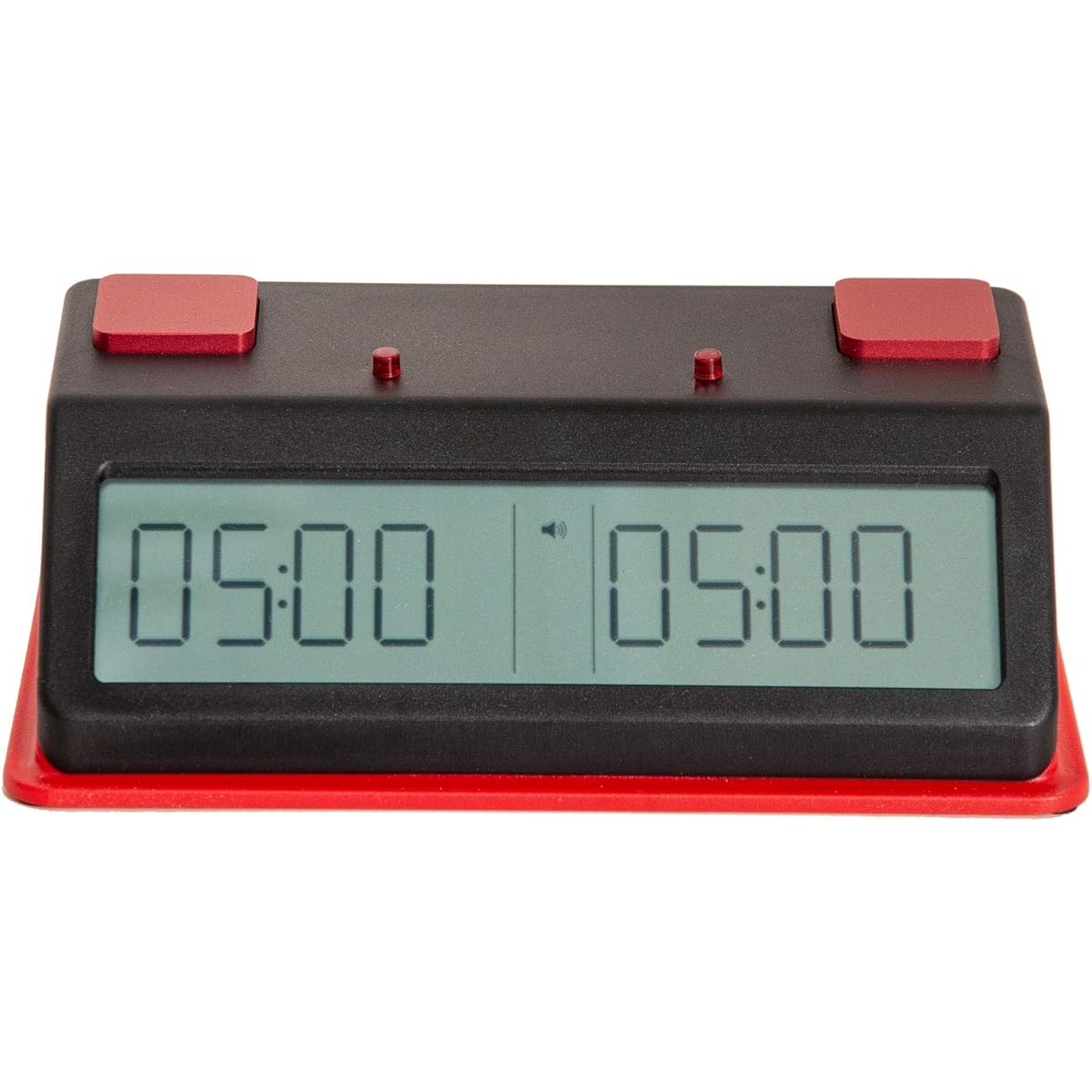 Tap N Set Digital Chess Clock - US Chess (Touch-Red and Red)
