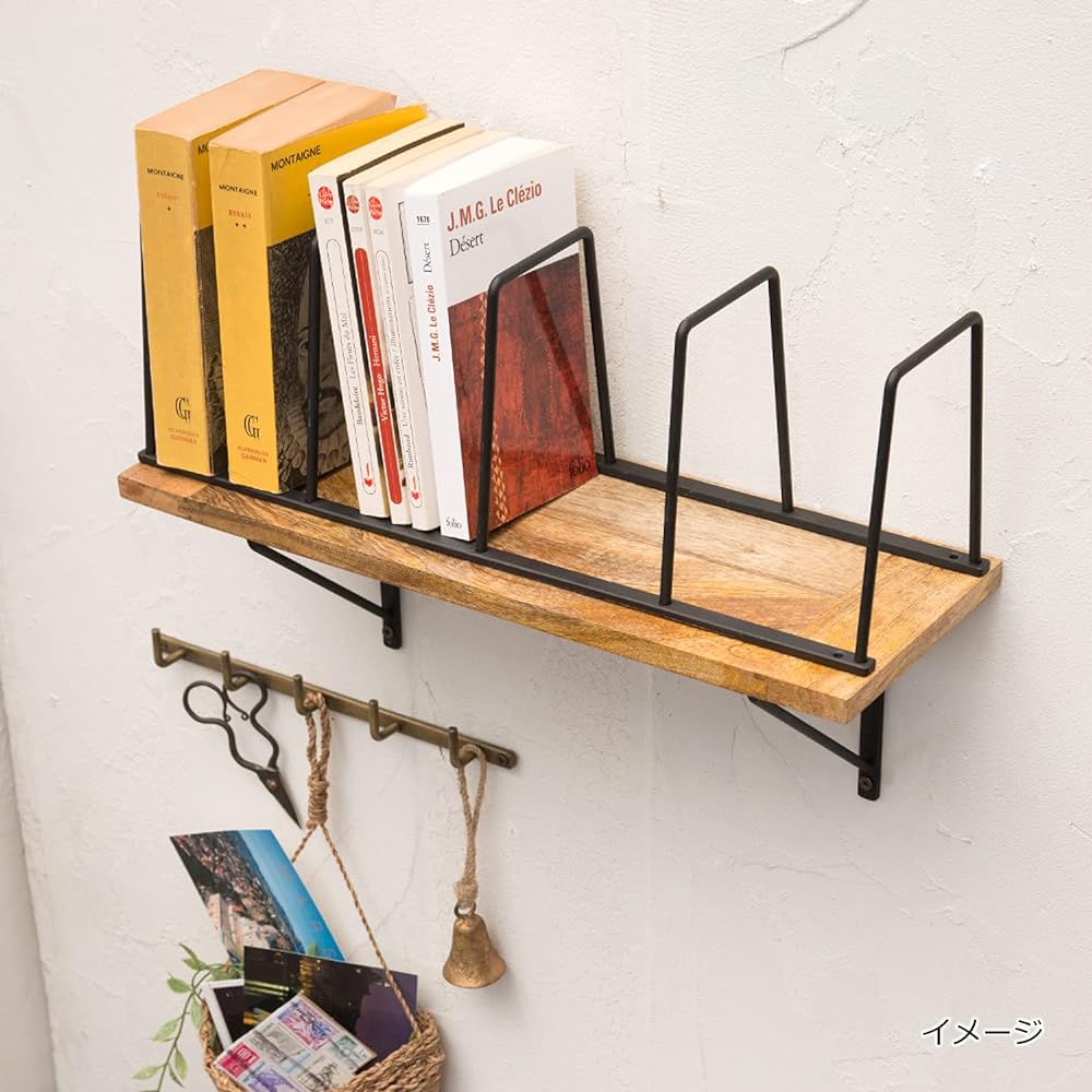 Posh Living Iron Book Stand S Black 63191