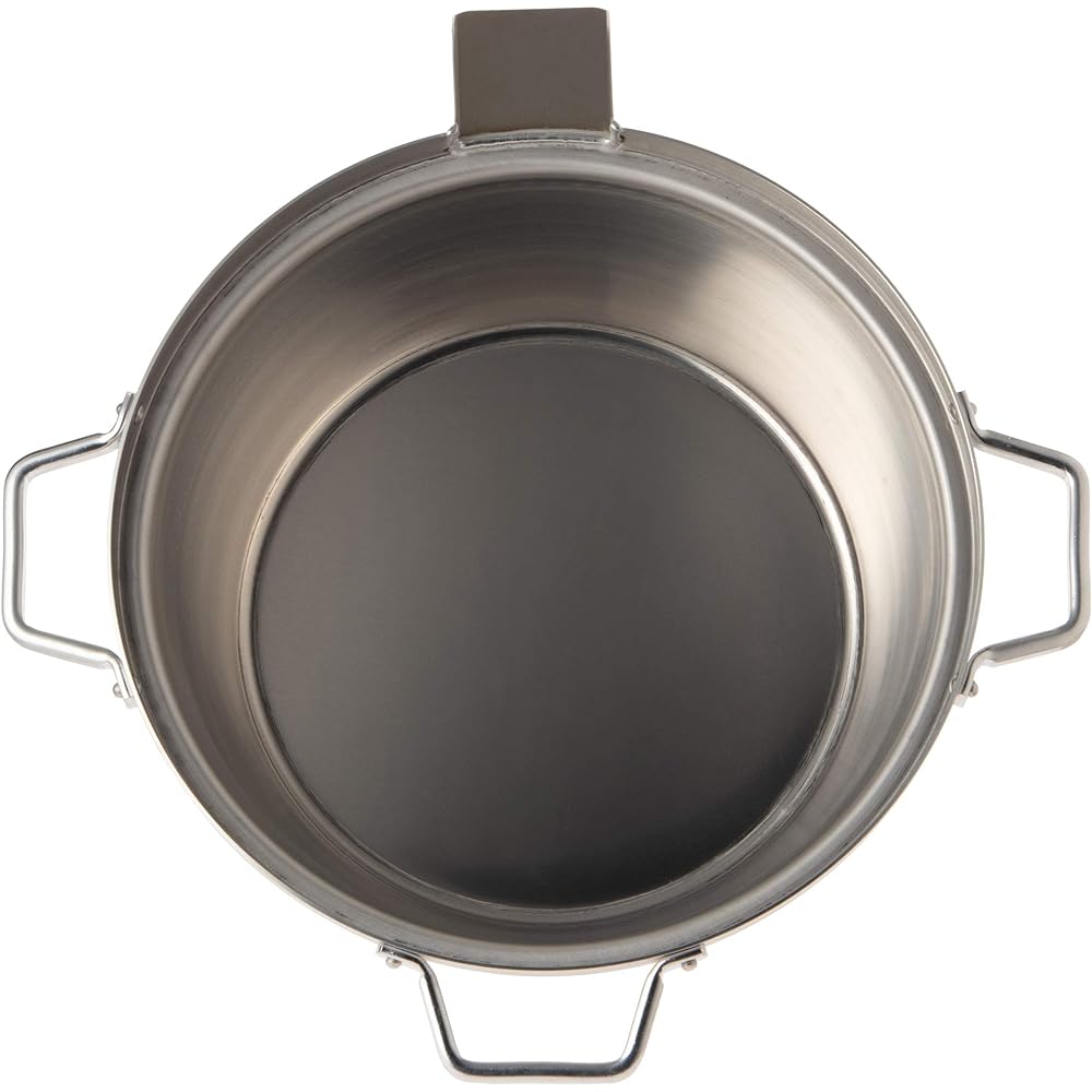 Endo Shoji TKG Noodle Soba Boiling Pot Aluminum Inner Diameter x Depth (mm) 500 x 175 Bottom Outer Diameter (mm) 465 Weight (kg) 2.8 Can store 6 udon noodles with special ring (ASB24) sold separately Commercial use ASB23