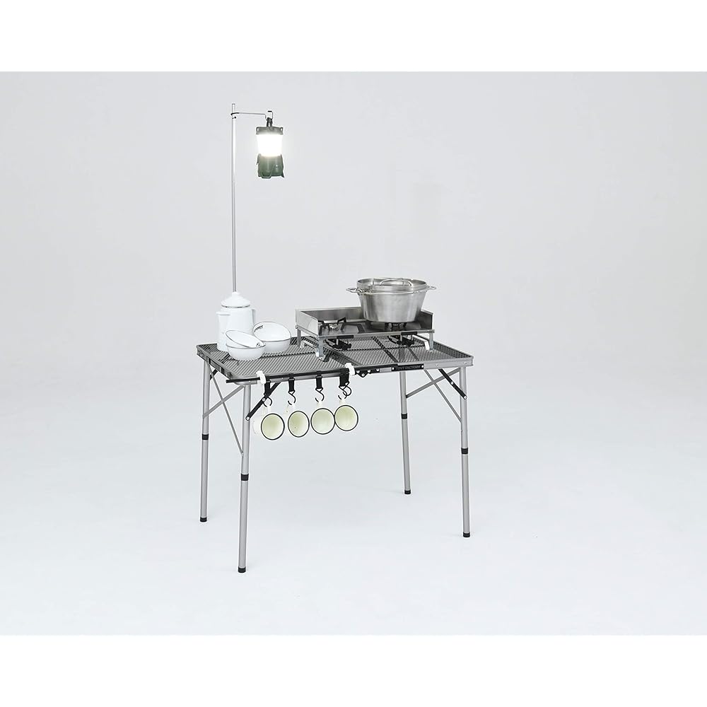 Tent Factory TF Table Lantern Hanger TF-TFH-L Silver 300 x 600 x 900mm