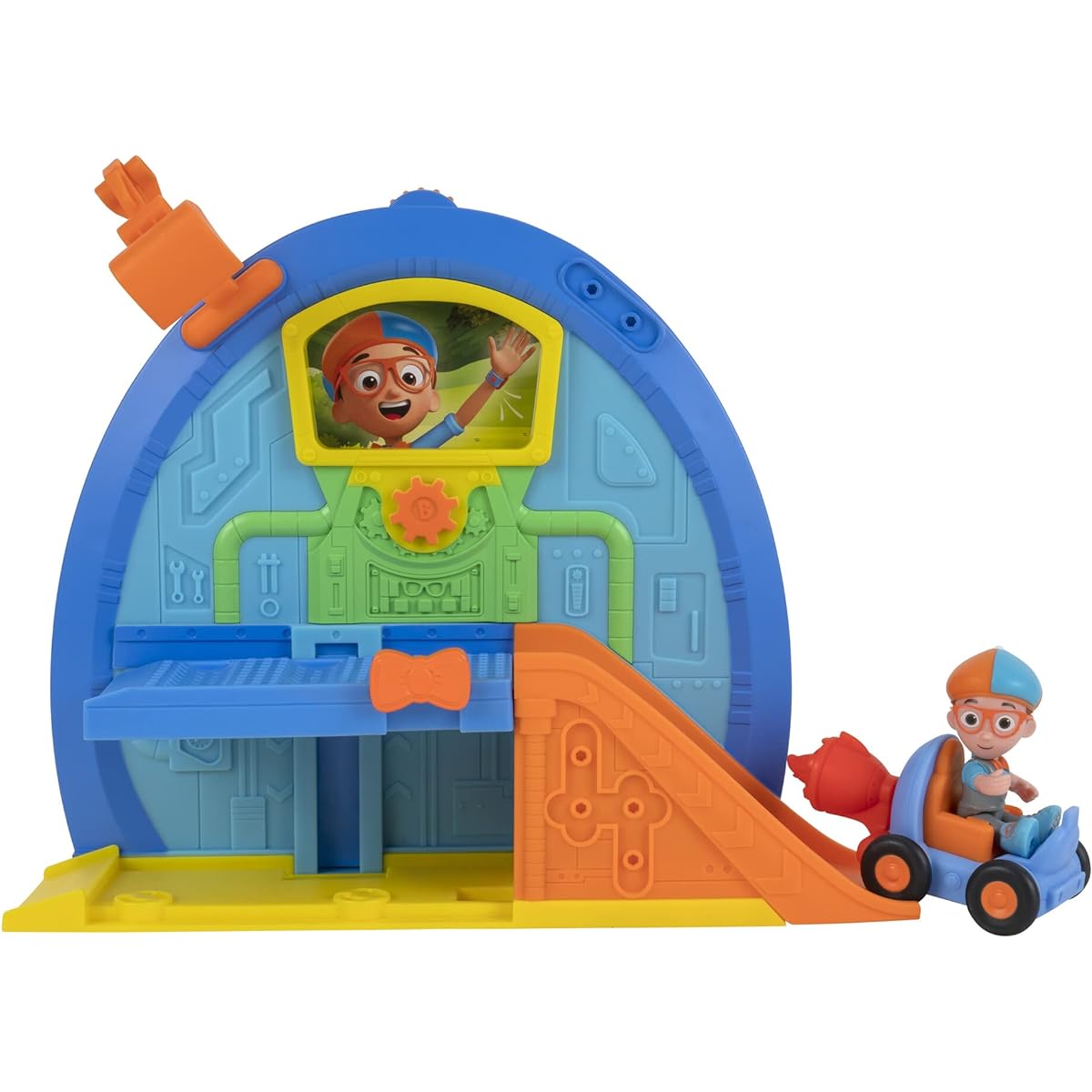 Blippi Wonders Station Playset - Exploration 1 Station Playset 1 Figure 1 BlippiMobile 2 Vehicle Add-ons