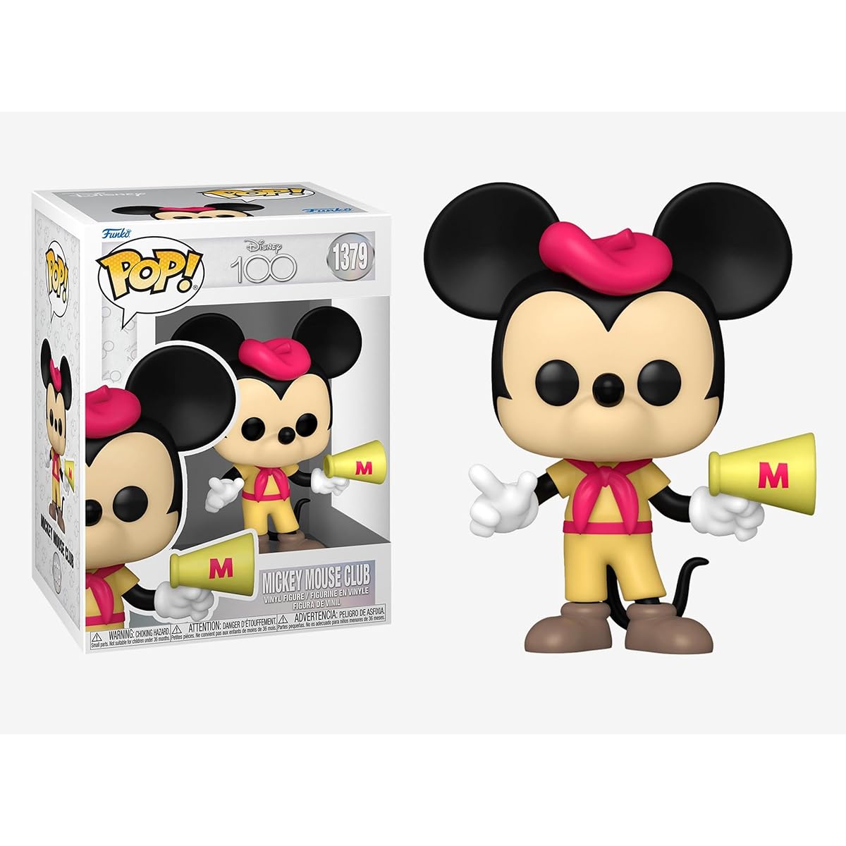Troop Disney Pop Cover Figures Donald Exclusive Art + Goofy 90's Afternoon 3D Hanger Blind Bag + Mickey Mouse & Friends Club + Bitty Blind Bag 5 Piece Set