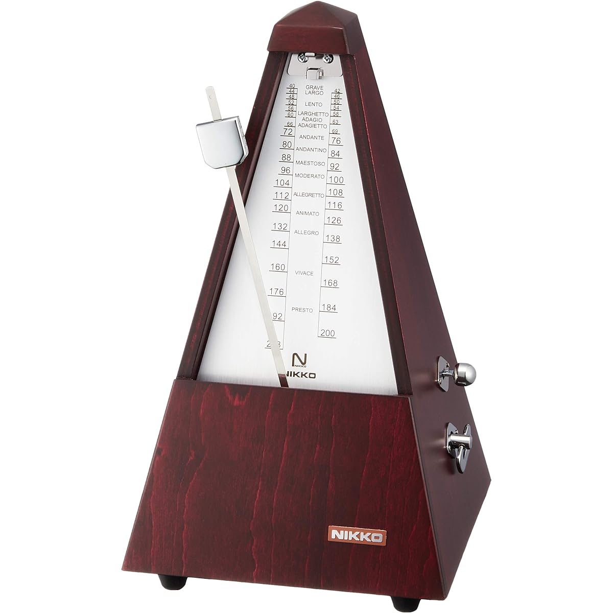 Nikko Metronome Wooden Regular Gold 104