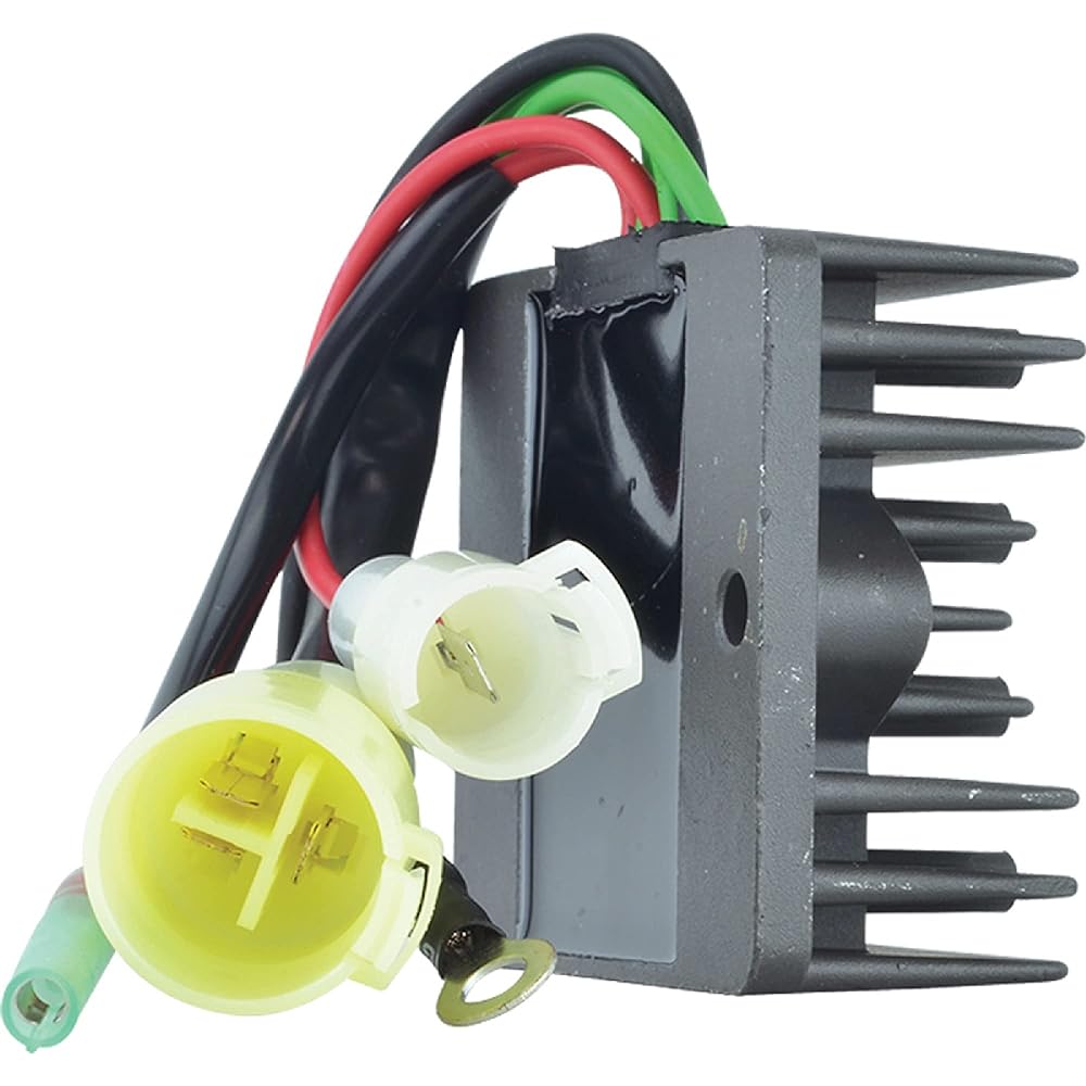 DB Electrical 230-58240 Voltage Regulator/Rectifier 12V Compatible with YAMAHA Various 197-0001 SH601-13 6R3-81960-10-00
