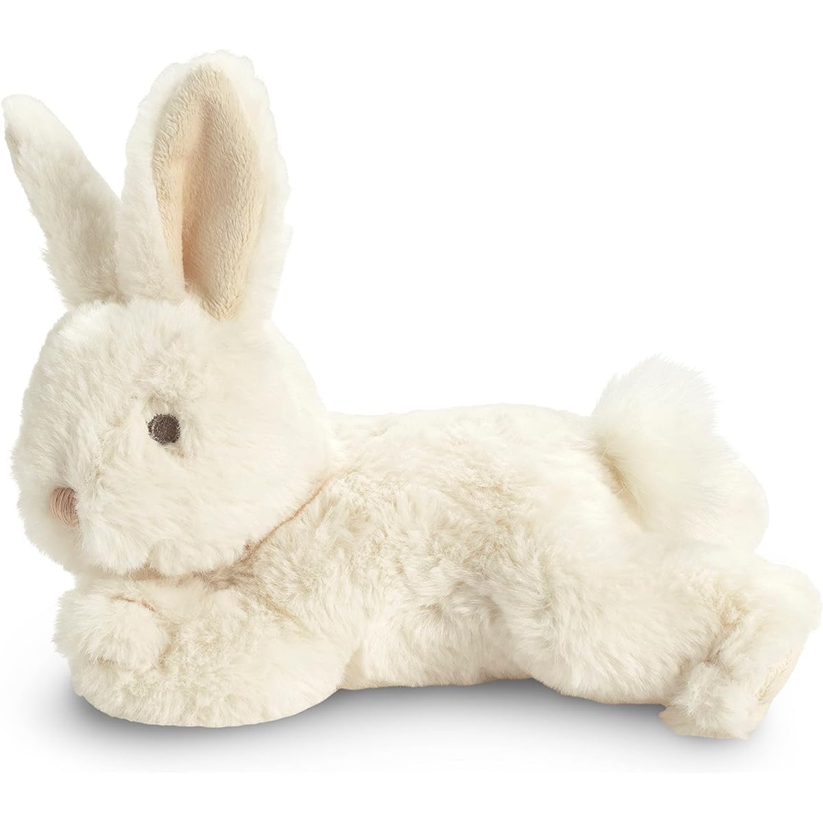 Snuggly Bunny Plush Toy - Adorable Stuffed Bunny, Child's Illustrated Book Companion, 8.5 Inch