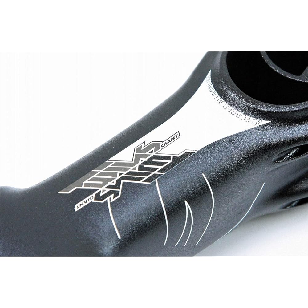 Lightweight variable length GIANT genuine TWINS aluminum stem 31.8mm/75-120mm-31.8mm (28.6mm adapter included) +-8 degrees Black (75-90mm)
