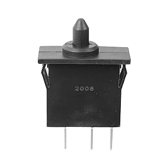 JONATURE Plunger Type Accelerator Foot Switch Peg Perego John Deere Gator HPX Gaucho Rockin Vespa Scooter Polaris Slingshot Kids Passenger Car Replacement Switch Parts