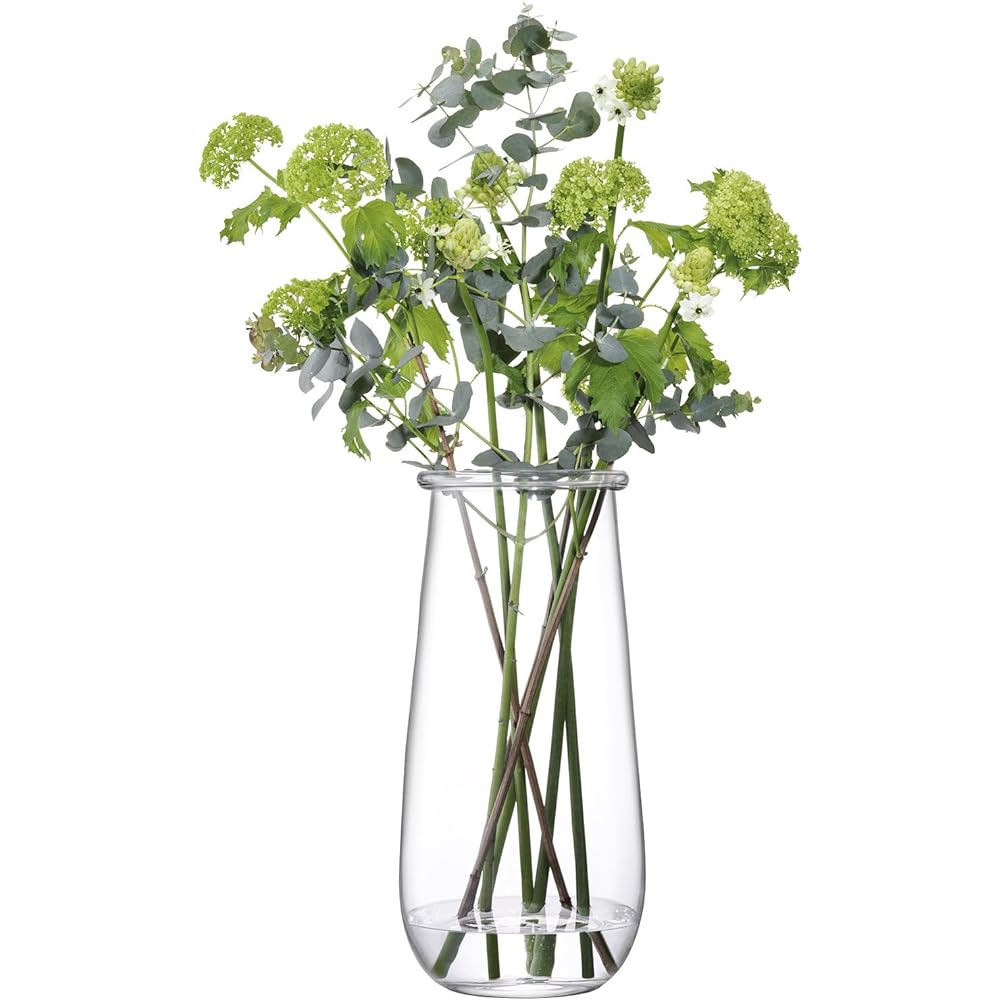 LSA Flower Vase Clear Height 40cm COLLAR G1474-40-301