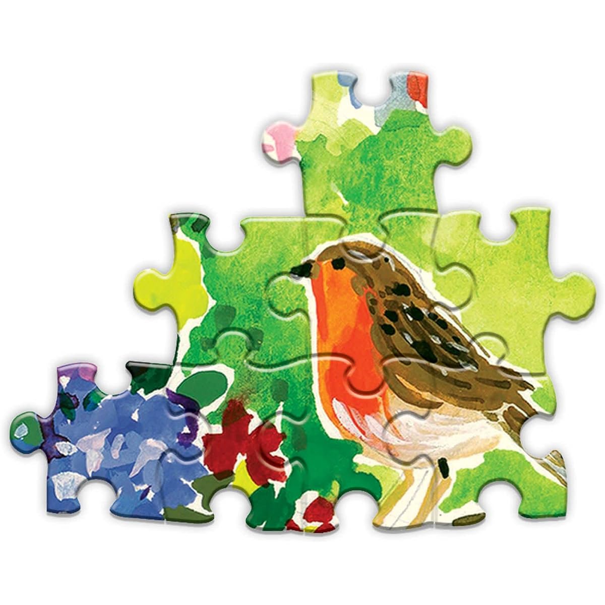 eeBoo: Piece and Love Seagull Garden 1000 Piece Rectangle Adult Jigsaw Puzzle for Adults and Families - Includes Glossy, Sturdy Pieces and Minimal Puzzle Dust