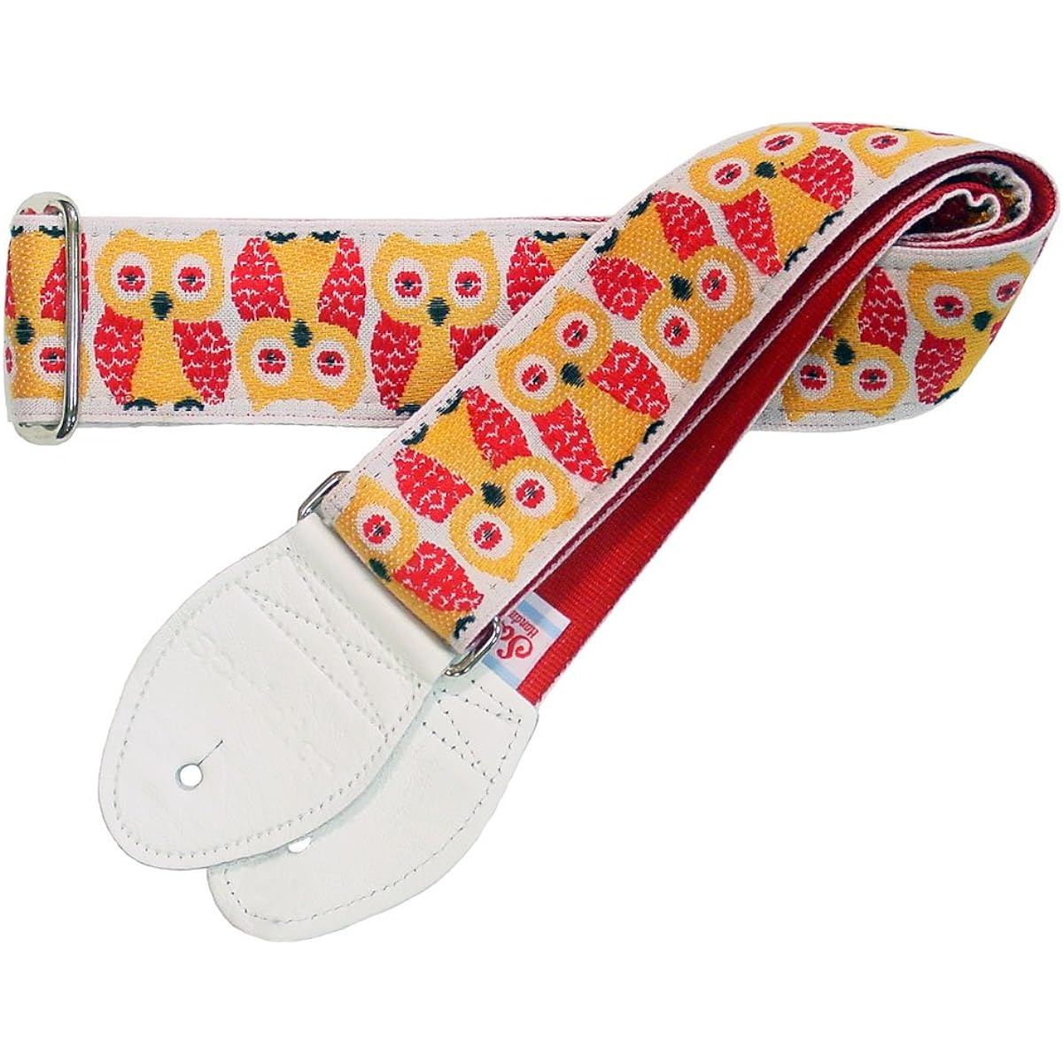 Souldier Straps Soldier Guitar Strap Owls /Red GS010