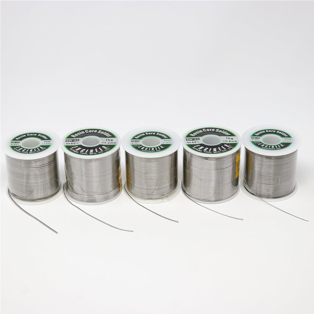 ENGINEER Engineer Thread Solder Wire Diameter: 0.6mm 500g SW-12