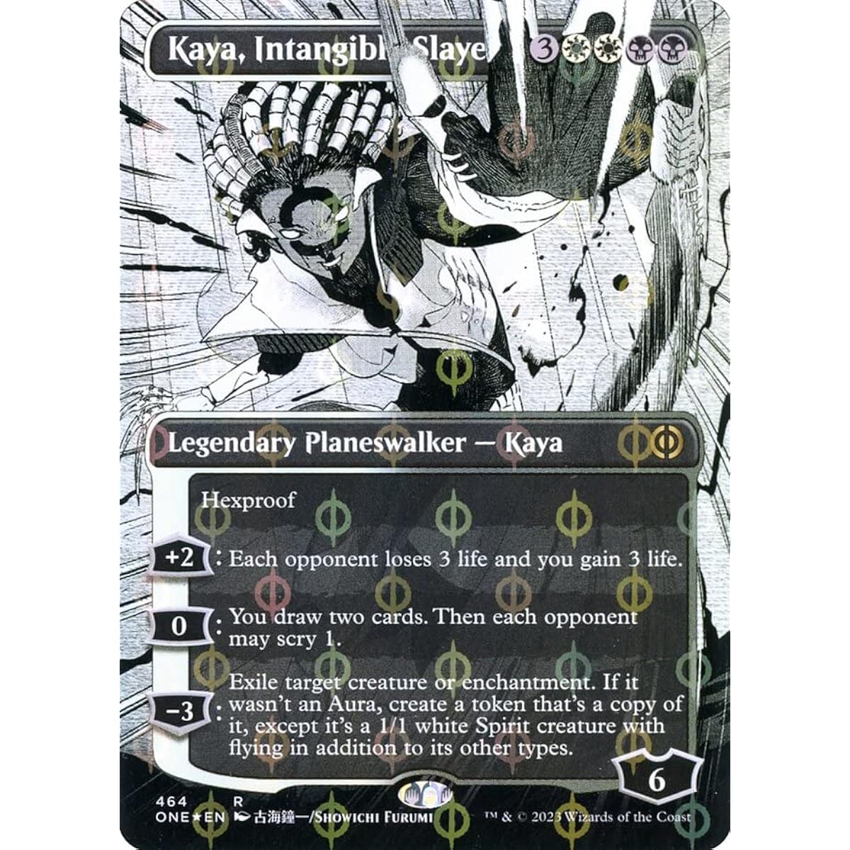 Magic: The Gathering - Kaya Intangible Slayer (464) - Completed - Foil - Phyrexia: All Comes Together