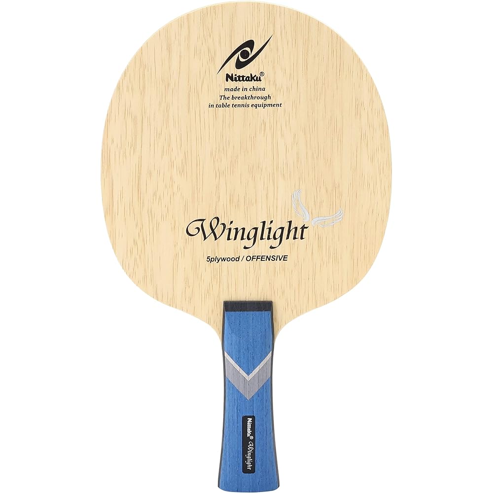 Nittaku Table Tennis Racket Wing Light Grip FL NE6166