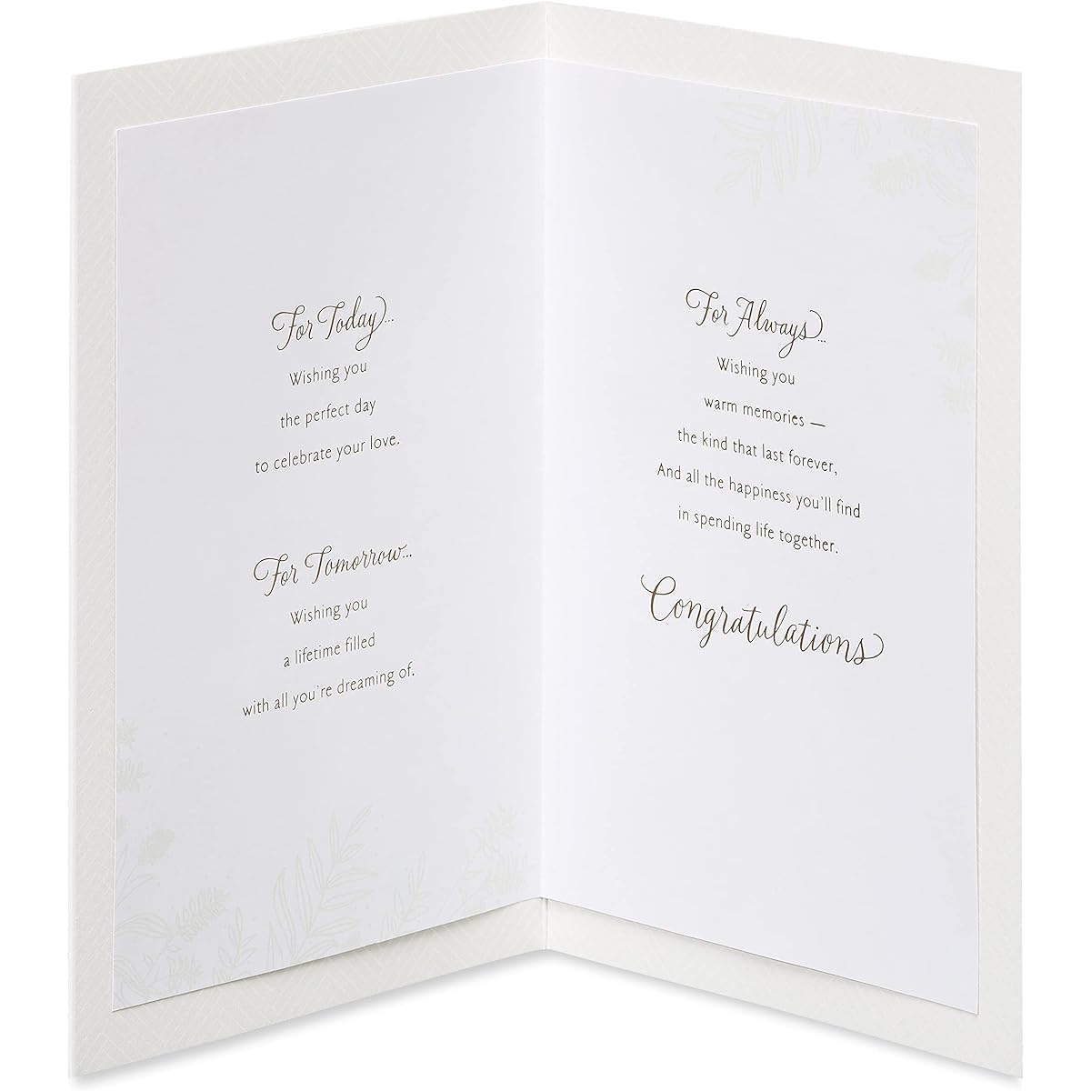 American Greetings Wedding Cards for Couples "The Happiness You'll Find"