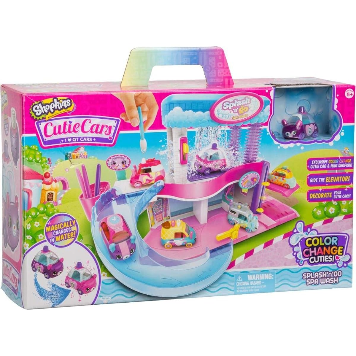 Shopins Cutie Cars Splash 'N' GO Spa Wash