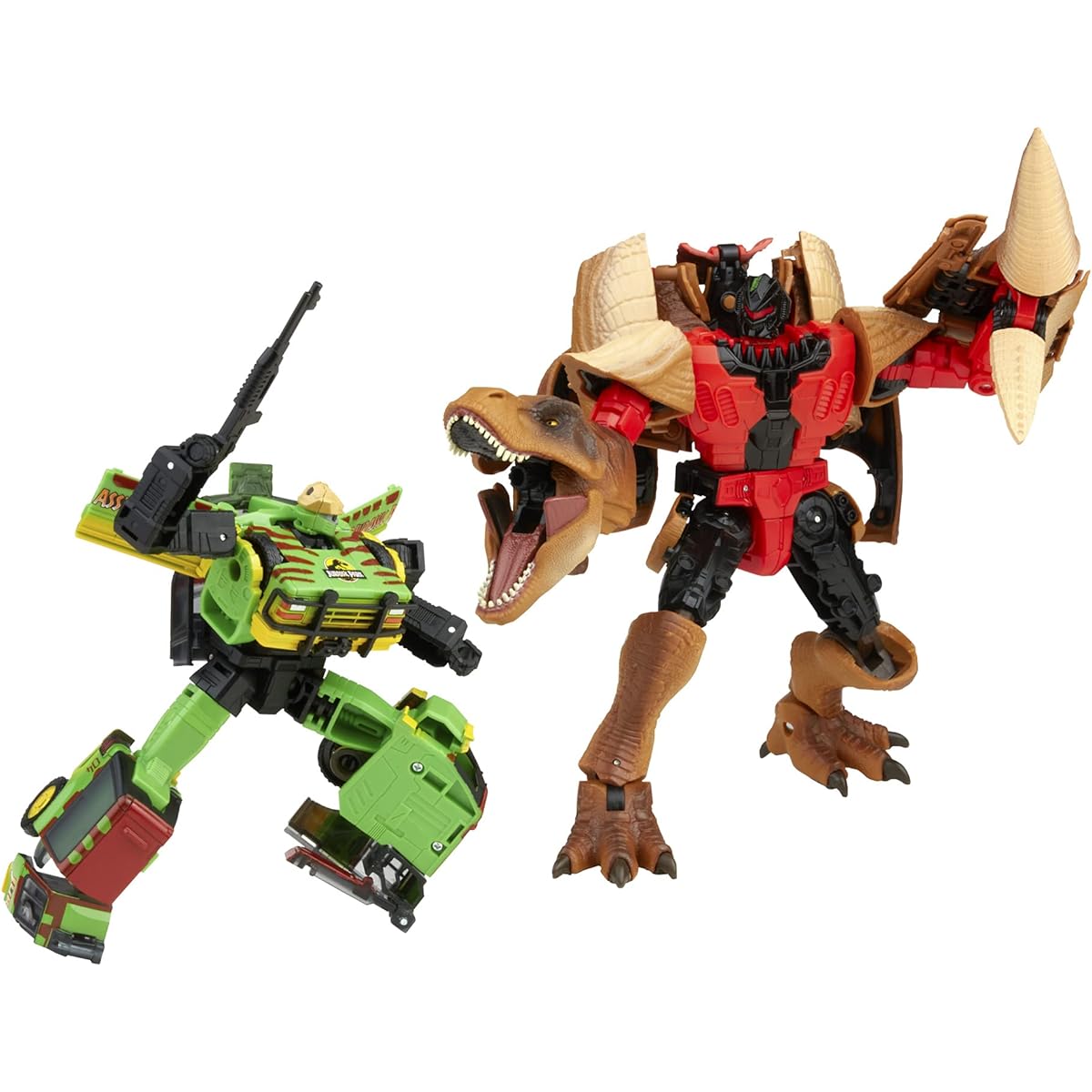Transformers Generations Collaboration: Jurassic Park Mash-up Tyrannocon Rex & Autobots JP93 Ages 8 and up