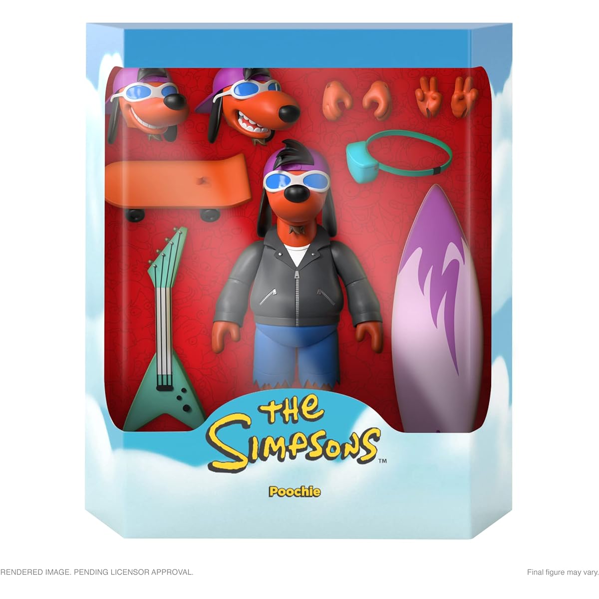The Simpsons Ultimates Pooch 7 inch Action Figure