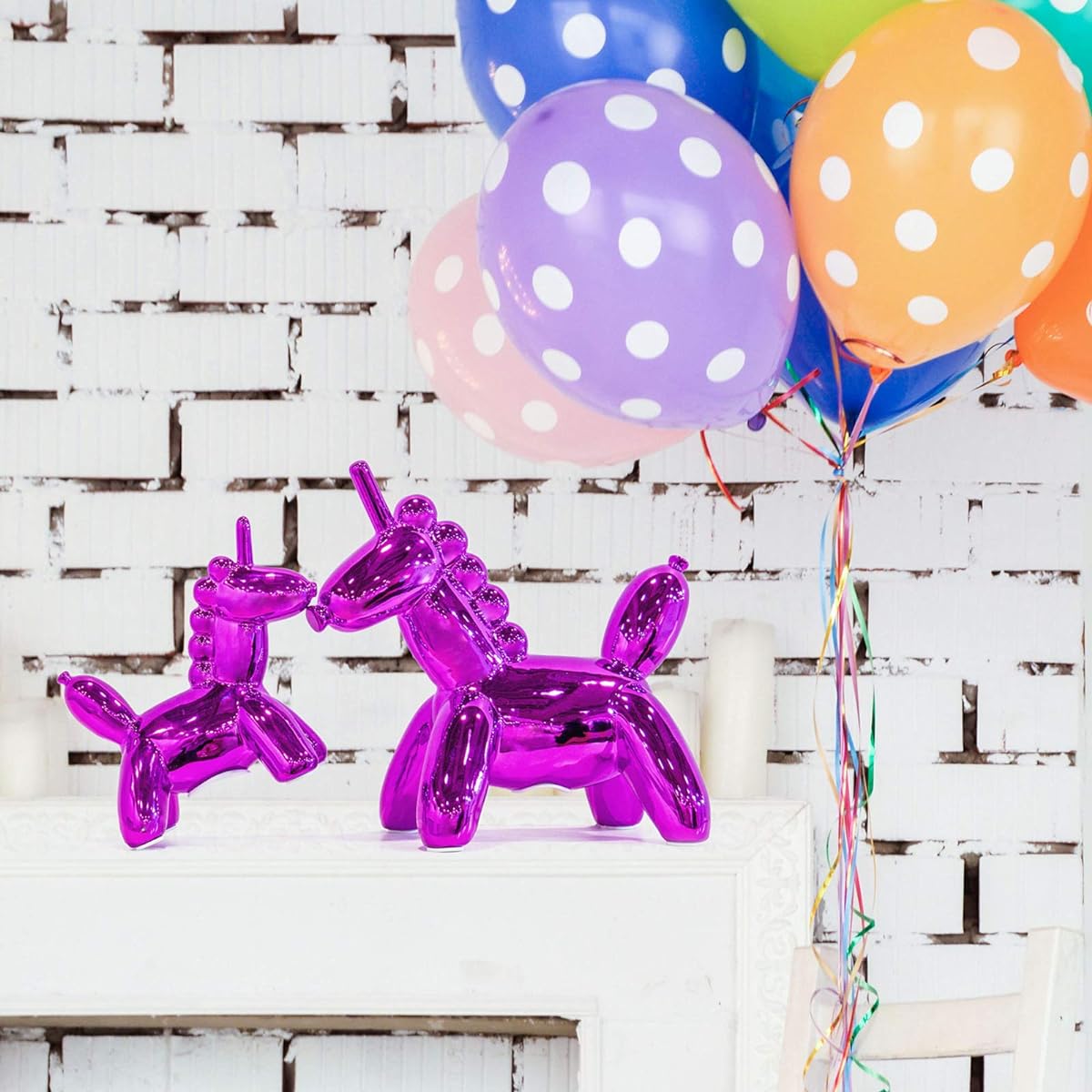 Made by Humans Balloon Piggy Bank Big Unicorn Pink 00204