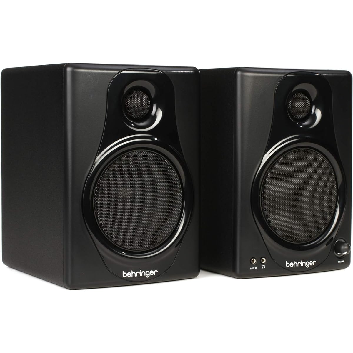 Behringer 2-Way Powered Monitor Speaker with USB Input (Set of 2) MEDIA 40USB
