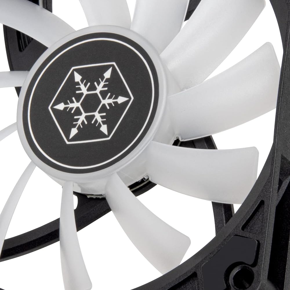 Silver Stone PWM function + ARGB lighting function High performance 92mm slim fan SST-AS90B-ARGB