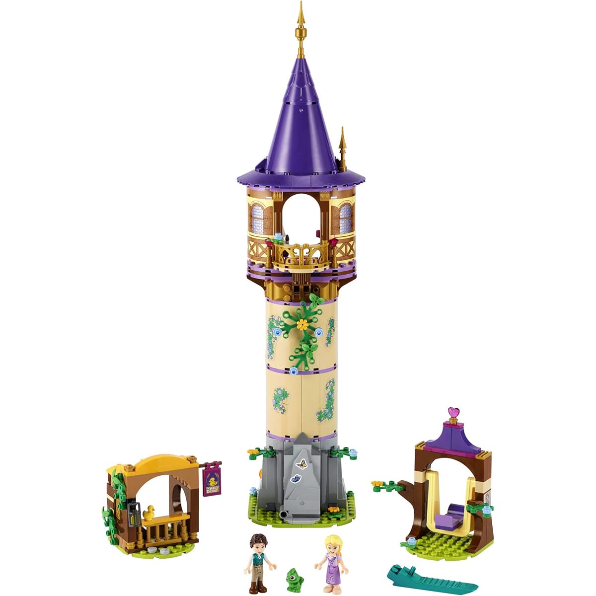 LEGO Disney Rapunzel’s Tower 43187 Building Kit for Kids; A Great Birthday for Disney Princess Fans; Ideal for Kids who Like Rapunzel, Flynn Rider and Pascal, New 2020 (369 Pieces)