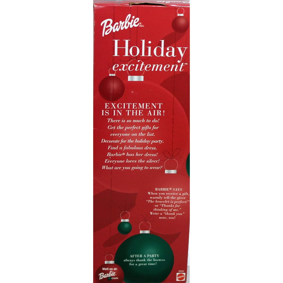 BARBIE: Holiday Excitement / Barbie Holiday Excitement